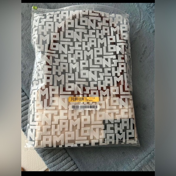 Longchamp Le Pliage large tote bag paper white color - Picture 7 of 11